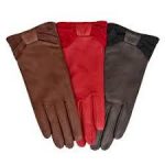 خرید انواع دستکش چرم مصنوعی رنگی زنانه